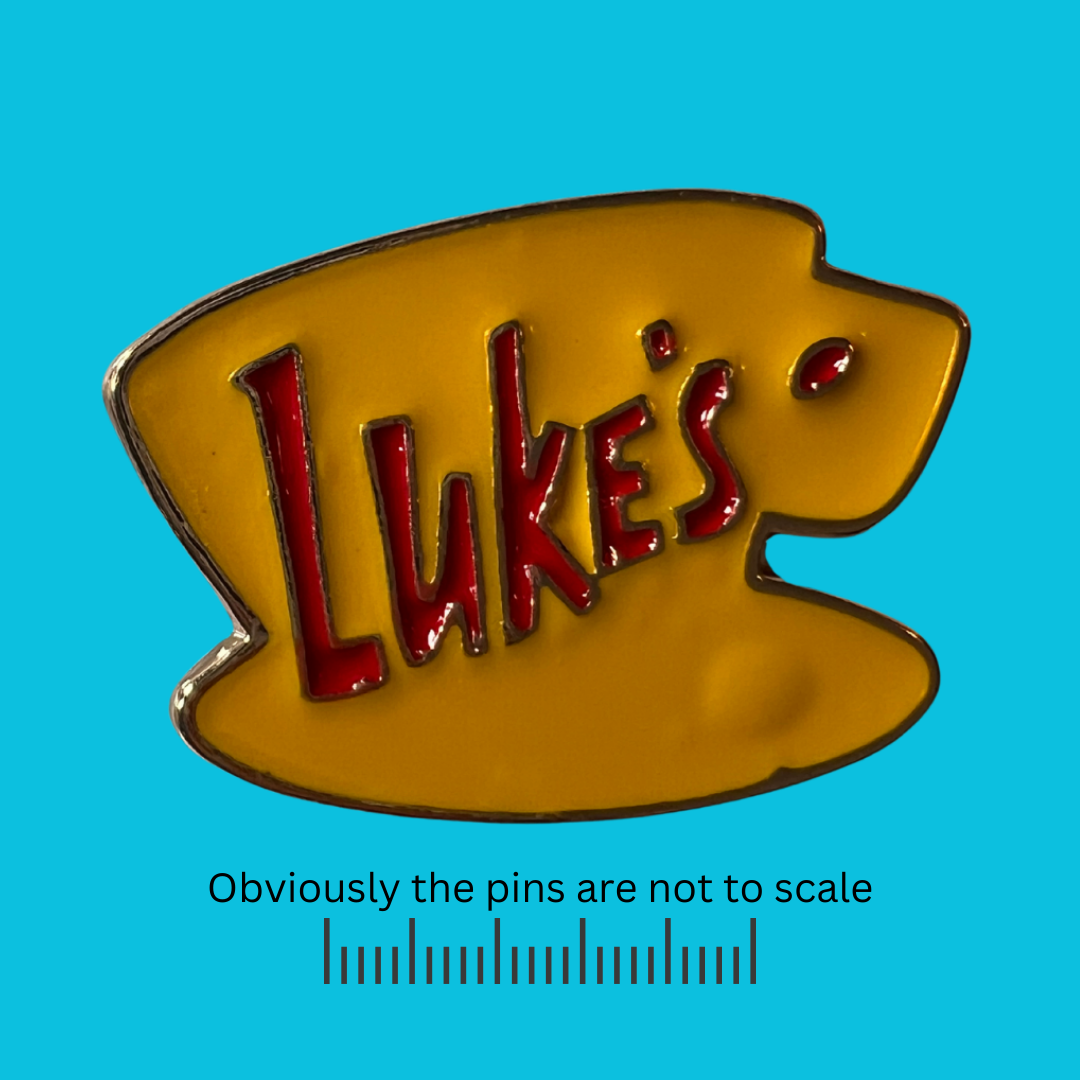 Luke’s Diner Logo Pin