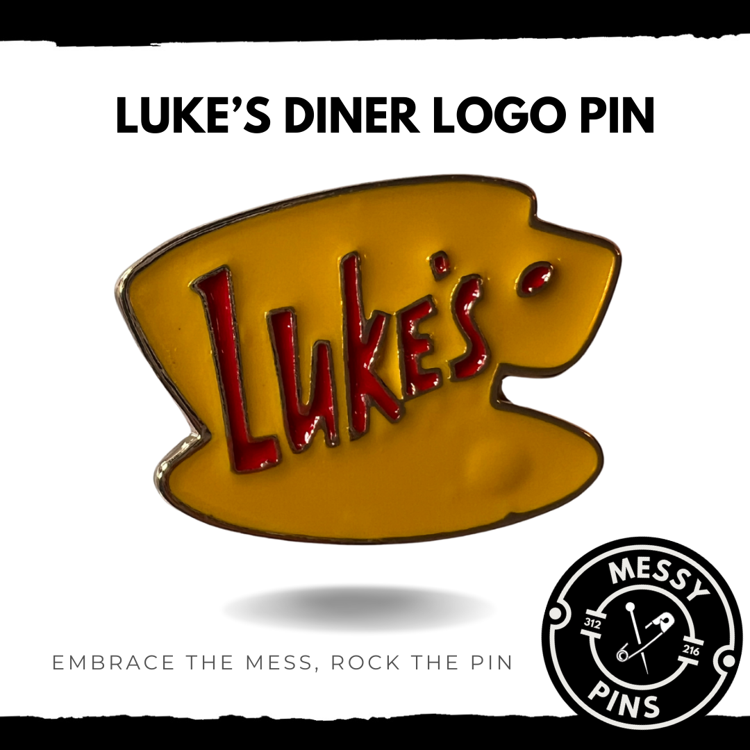 Luke’s Diner Logo Pin