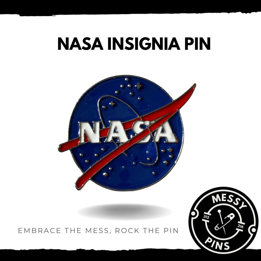 NASA Insignia Pin – Messy Pins