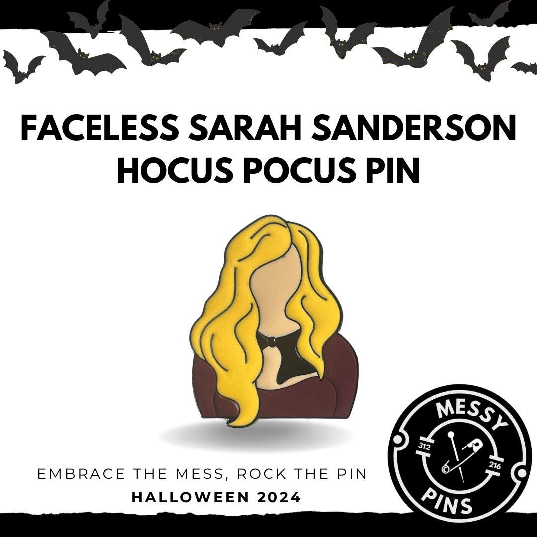 Faceless Sarah Sanderson | Hocus Pocus Pin