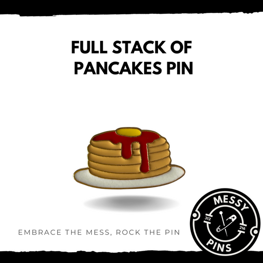 Full Stack of Pancakes Pin