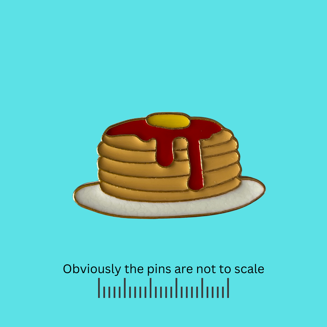 Full Stack of Pancakes Pin