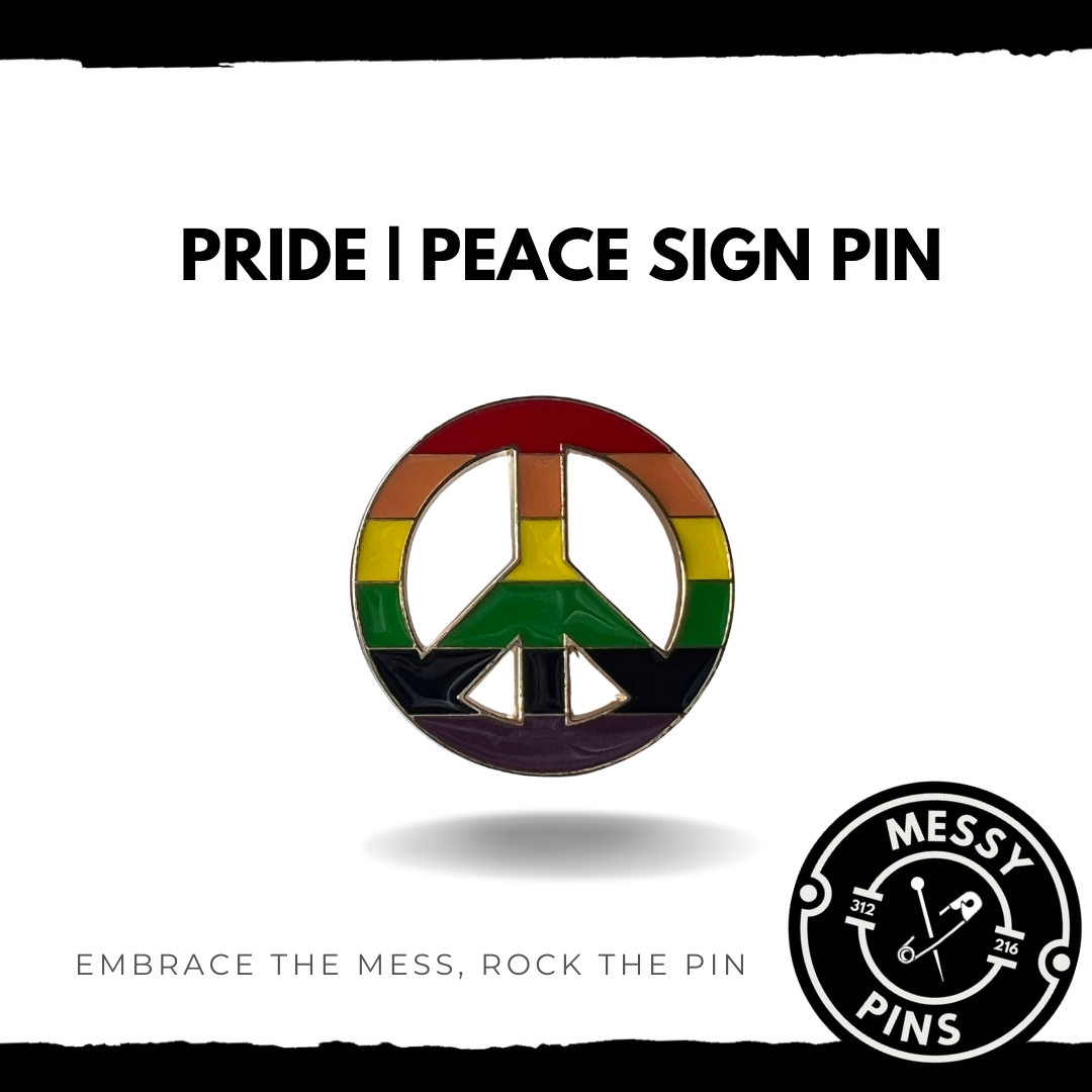 Pride | Peace Sign Pin