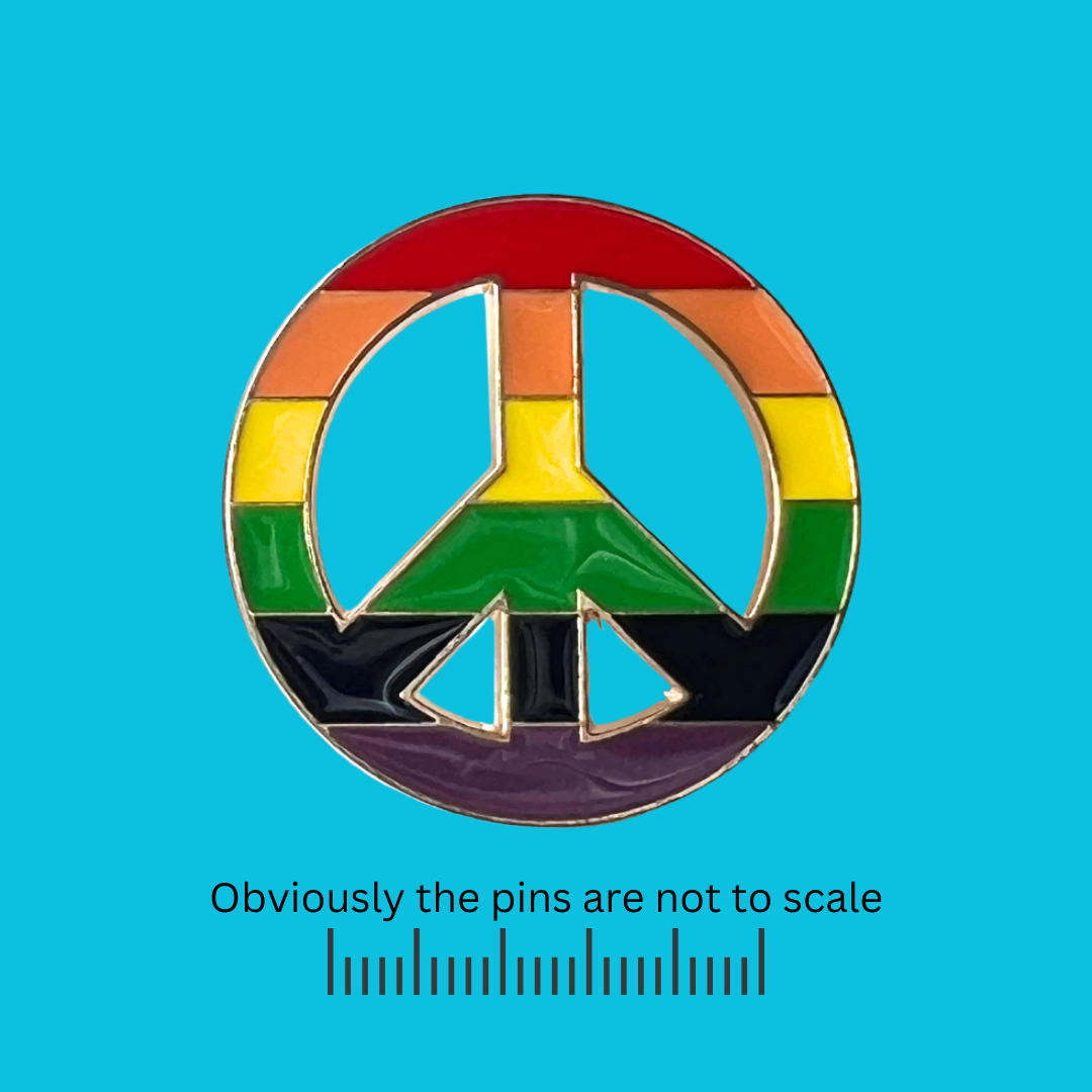 Pride | Peace Sign Pin