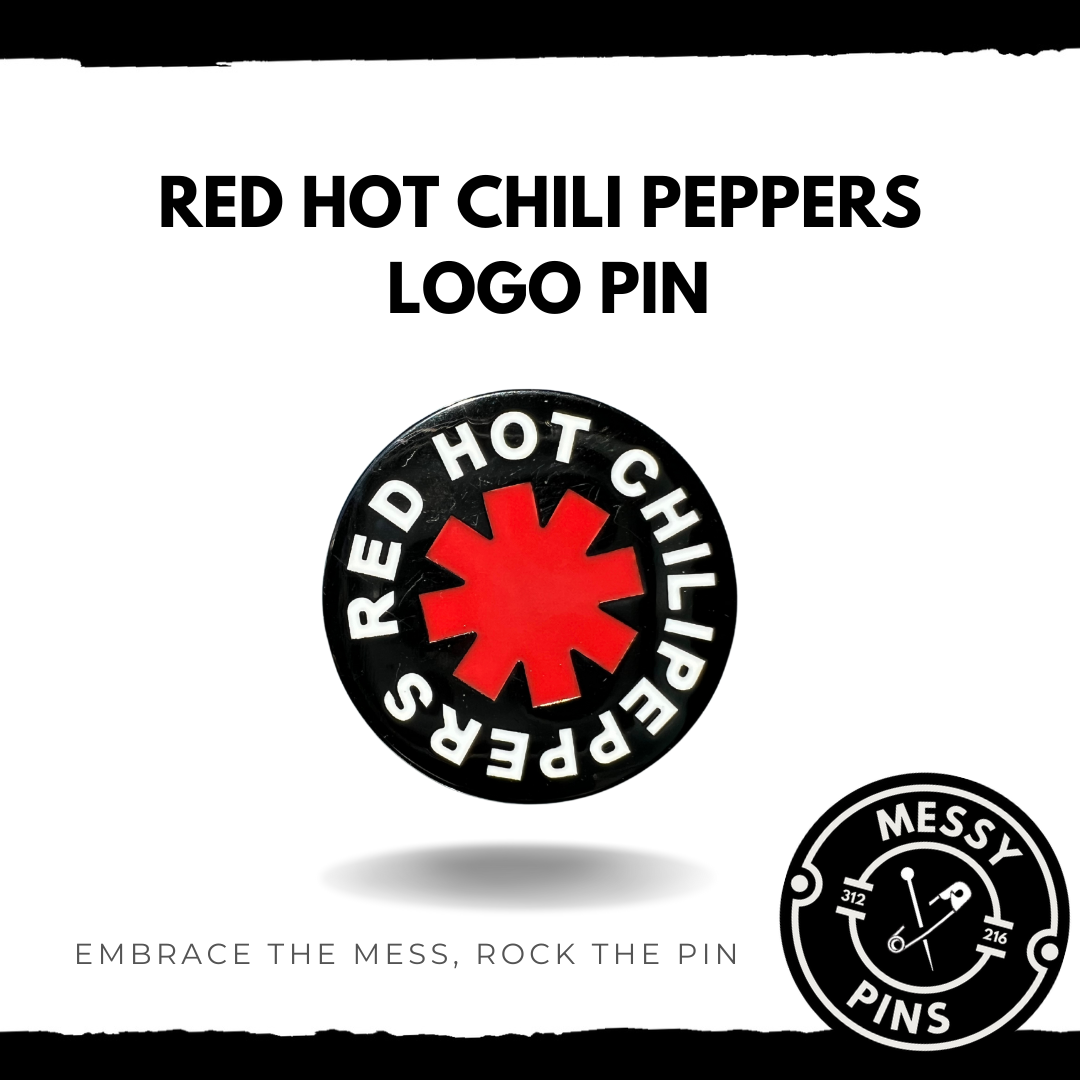 Red Hot Chili Peppers Logo Pin