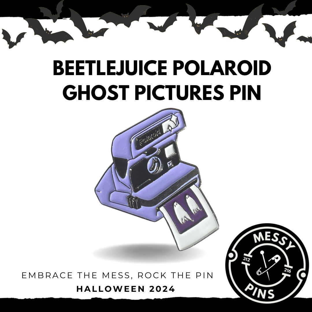 Beetlejuice Polaroid Ghost Pictures Pin