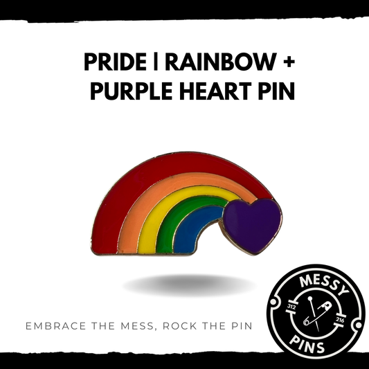 Pride | Rainbow to Purple Heart