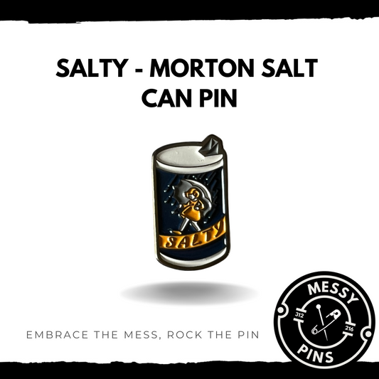 Salty - Morton Salt Can Pin