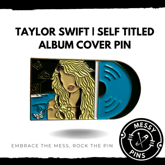 Taylor Swift | Self Titled “Taylor Swift” Album Cover Pin