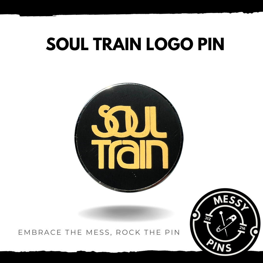 Soul Train Logo Pin