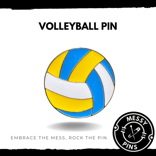 Volleyball Pin