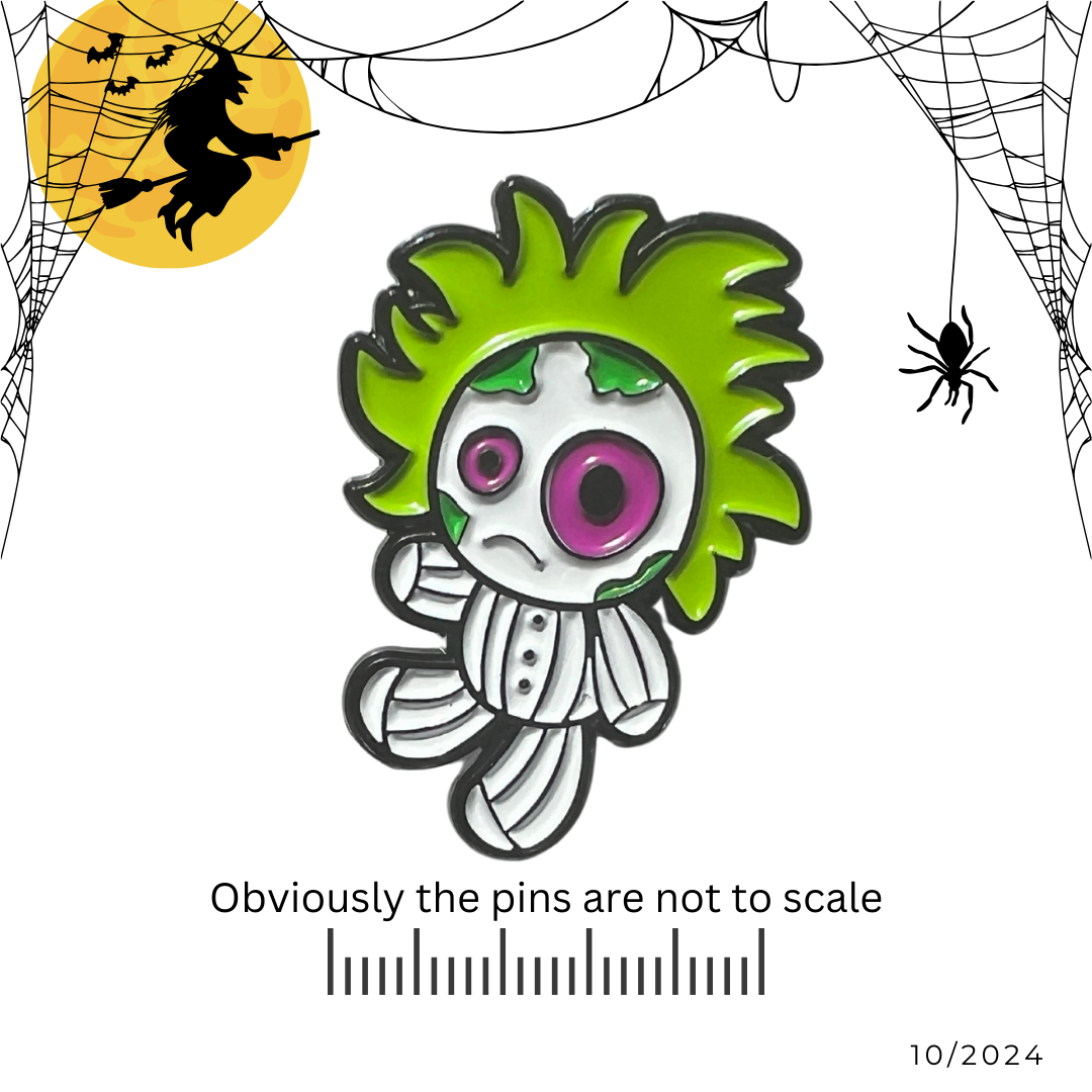 Voodoo Doll of Beetlejuice Pin